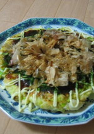 フワッ＆サクッ　長いもお好み焼き風-レシピのメイン写真