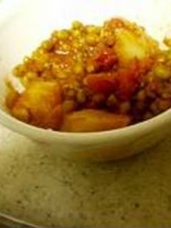 緑豆と里芋のカレー-レシピのメイン写真