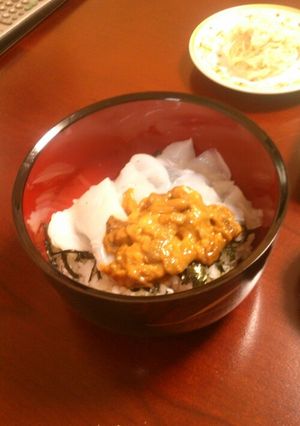贅沢＊うにイカ丼(*^ω^*)-レシピのメイン写真