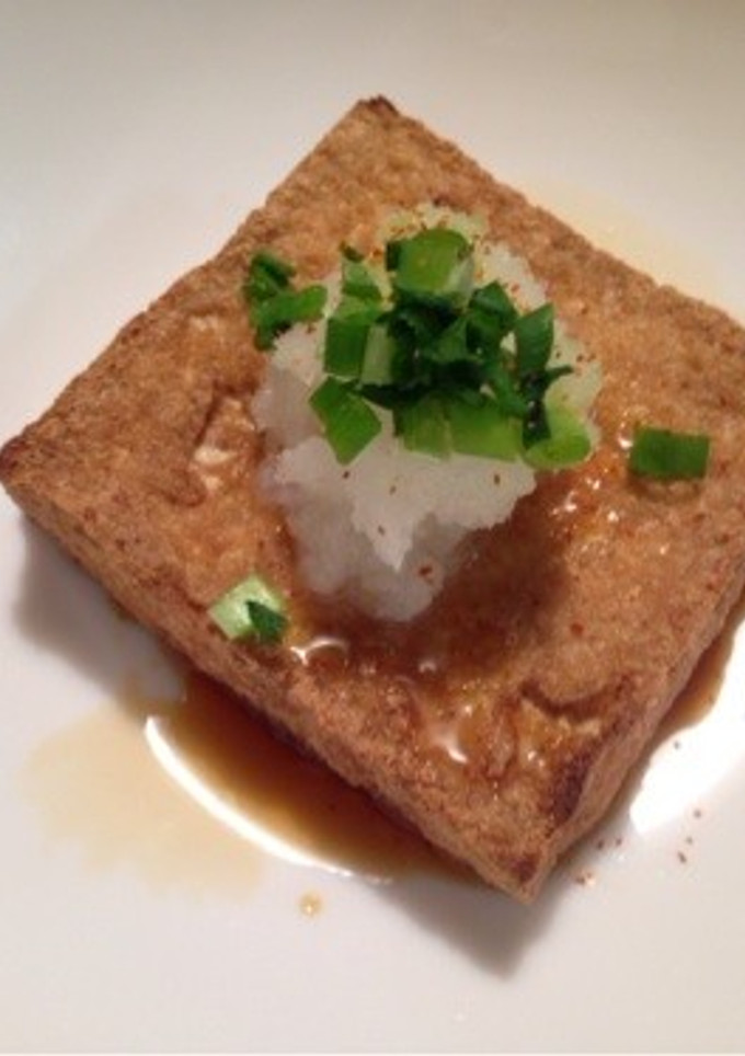 厚揚げのサクサク焼き-レシピのメイン写真