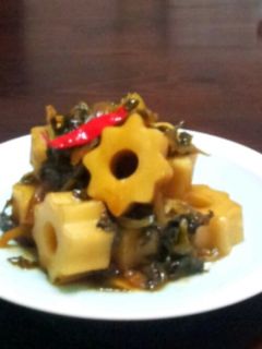 セロリとちくわぶの煮物-レシピのメイン写真
