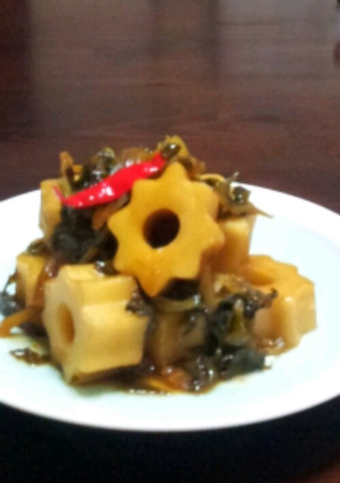 セロリとちくわぶの煮物-レシピのメイン写真