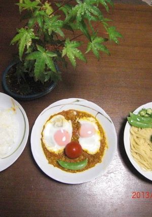 ナスとニンニク料理-レシピのメイン写真