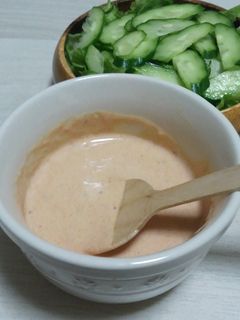 簡単にサウザンドレッシング-レシピのメイン写真