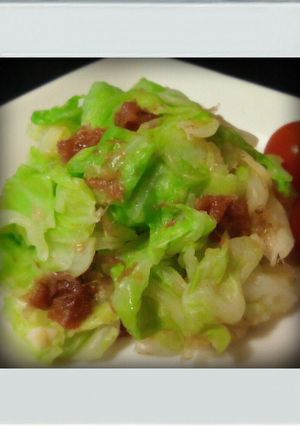 ■簡単副菜■梅おかかキャベツ大量消費減量-レシピのメイン写真