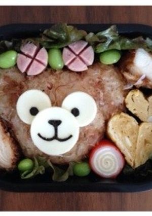 キャラ弁♡ダッフィー♡-レシピのメイン写真