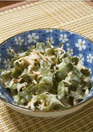 四角豆の味噌マヨサラダ-レシピのメイン写真