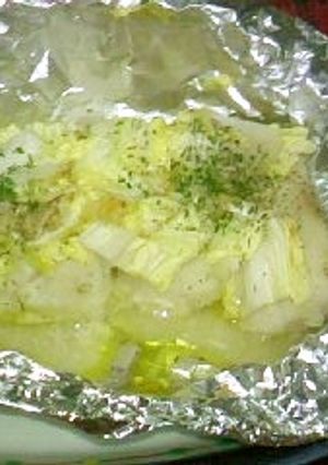 食欲そそる♪ガーリック鱈のホイル焼き-レシピのメイン写真