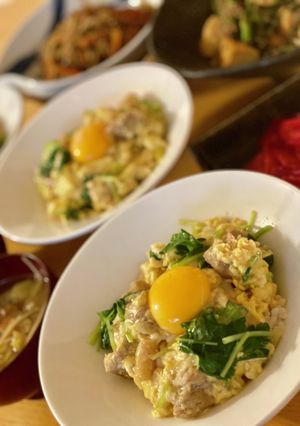 親子丼-レシピのメイン写真