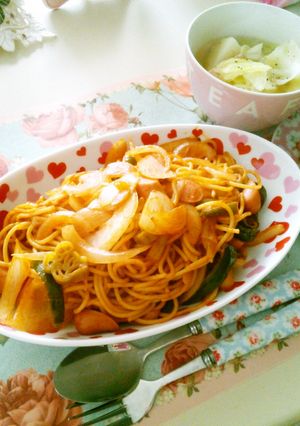 洋食屋さん風～ナポリタン～-レシピのメイン写真