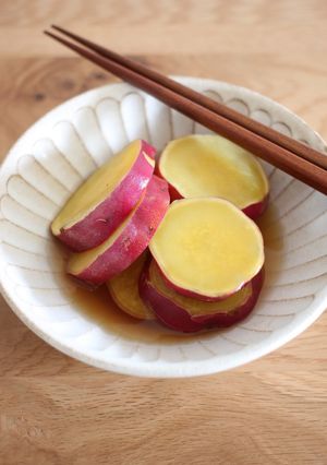 簡単！さつまいものレモン煮！お弁当にも！-レシピのメイン写真