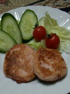 魚肉ソーセージと豆腐のハンバーグ-レシピのメイン写真