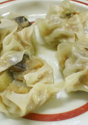 茄子シュウマイ　-レシピのメイン写真