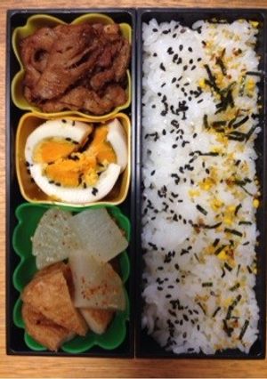 今日の有り合わせお弁当-レシピのメイン写真