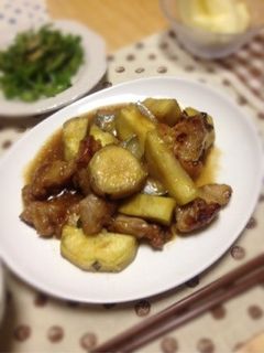 鶏肉とさつまいものマヨしょうゆ炒め-レシピのメイン写真