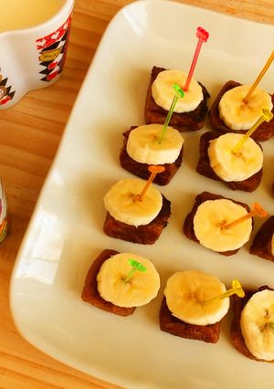 ♡チョコバナナフレンチトースト・作り方-レシピのメイン写真