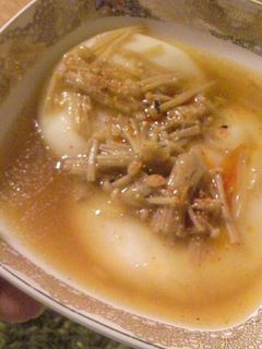 ピリ辛なめ茸餅-レシピのメイン写真