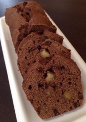 チョコとナッツのパウンドケーキ-レシピのメイン写真