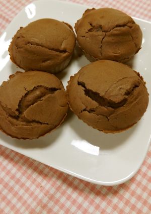 シナモンチョコのマフィン-レシピのメイン写真