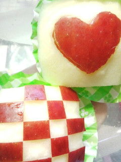 お弁当に♡可愛いハートのりんごちゃん♡-レシピのメイン写真