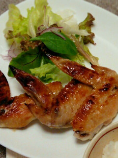 超簡単♪手羽先塩麹焼き-レシピのメイン写真