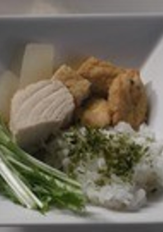 わんわん★マグロ大根　厚揚げ添え-レシピのメイン写真