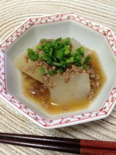 ダイエットに!冬瓜のそぼろ餡掛け-レシピのメイン写真