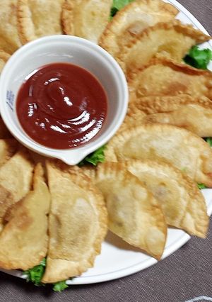 残りカレーでカボチャのサモサ風-レシピのメイン写真