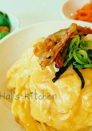炊き込みご飯のリメイク和風オムライス♪-レシピのメイン写真