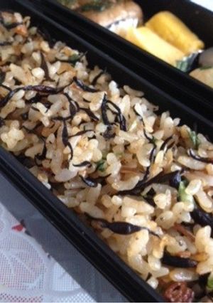 お弁当に！冷めても美味しい☆ひじきの焼飯-レシピのメイン写真