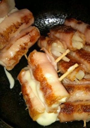 お弁当のおかず。じゃがいもベーコン巻き-レシピのメイン写真