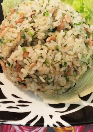 ツナ入り納豆チャーハン-レシピのメイン写真