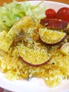 カレーさつまいもピラフ~♪♪-レシピのメイン写真