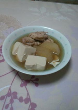 豆腐と大根の鶏肉煮-レシピのメイン写真
