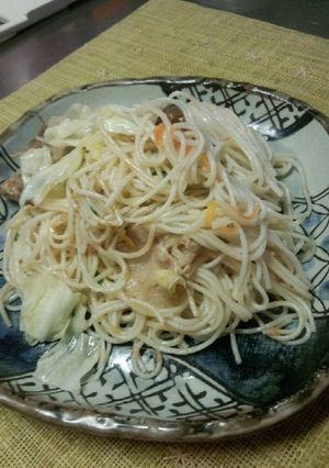 残り物でそうめんちゃんプル-レシピのメイン写真
