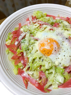 ★簡単★カルボナーラ風キャベツサラダ-レシピのメイン写真