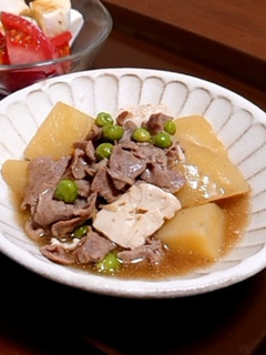 肉ジャガ豆腐のとろみ煮-レシピのメイン写真