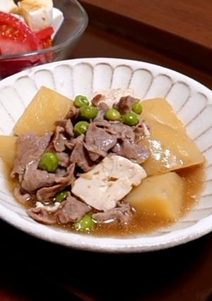 肉ジャガ豆腐のとろみ煮-レシピのメイン写真