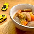無水調理,味しみるこてっちゃんもつ煮込み