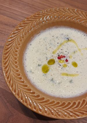 レコルトで作るきのことセロリのスープ-レシピのメイン写真