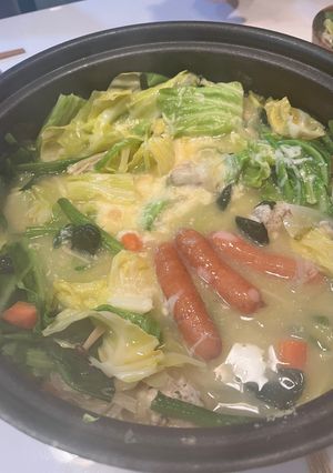 コーンスープ鍋-レシピのメイン写真