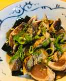 市販パック●カツオのたたき・切り落とし丼