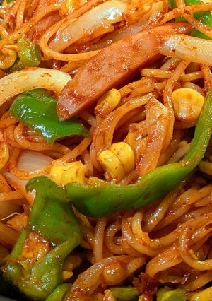 夏こそSpicyジャンバラヤスパゲッティ-レシピのメイン写真
