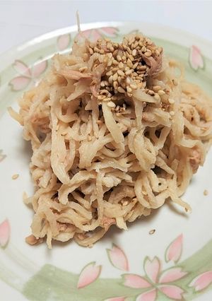 切り干し大根のテリマヨ風あえ-レシピのメイン写真