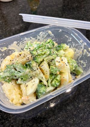 ブロッコリーと卵とポテトのマヨ和え-レシピのメイン写真