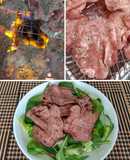 牛タンの網焼き＊牛タン丼にも、サラダにも