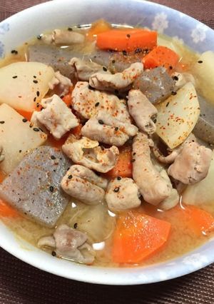 定番！もつ煮込み😀-レシピのメイン写真