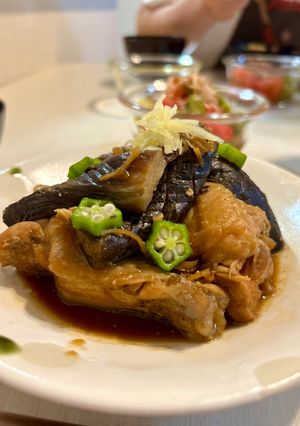 手羽元と茄子の味噌煮-レシピのメイン写真