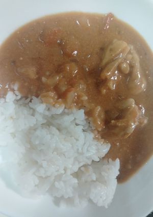 【節約yummy】レンチンバタチキカレー-レシピのメイン写真