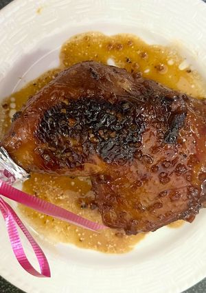 フライパンで作るクリスマスローストチキン-レシピのメイン写真